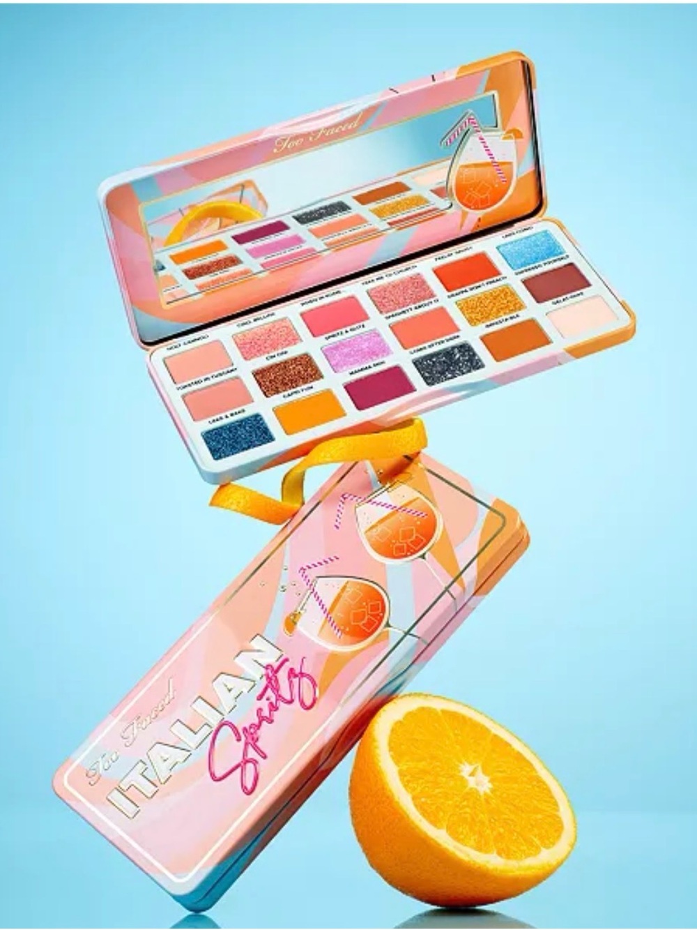New Too Faced Italian Spritz Eyeshadow Palette -18 shades